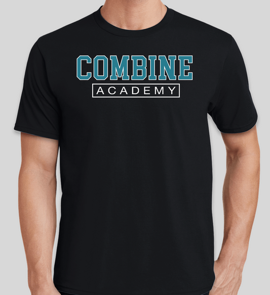 Combine Academy - Block Letters - Black