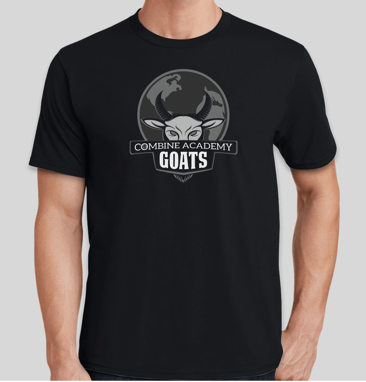 Combine Academy Goat - Black and White