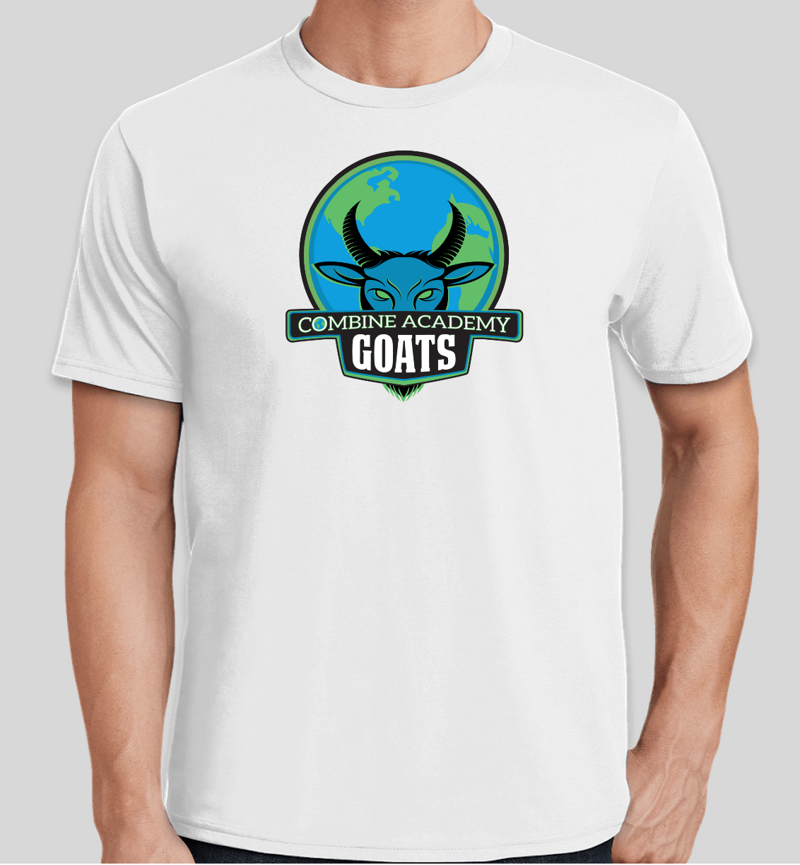 Combine Academy Goat - White Classic