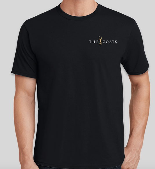 The Goats - Black and Gold (Left Pocket Square)