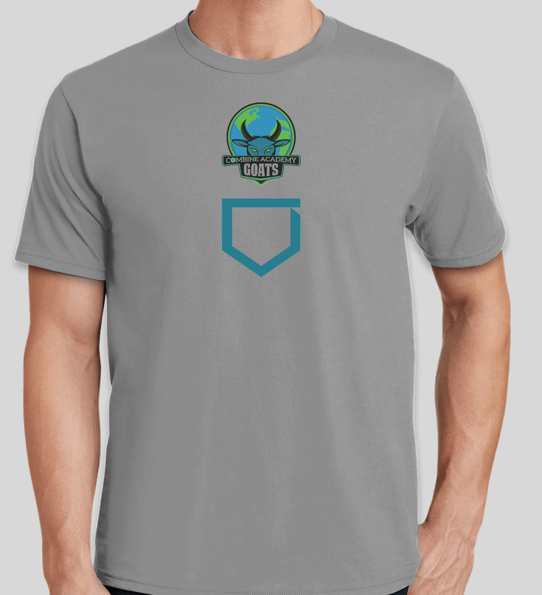 Goat w/ Baseball Plate - Gray