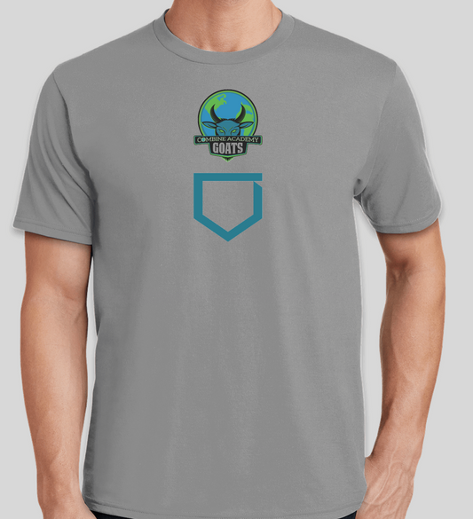 Goat w/ Baseball Plate - Gray