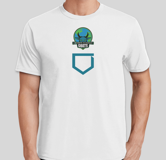 Goat w/ Baseball Plate - White