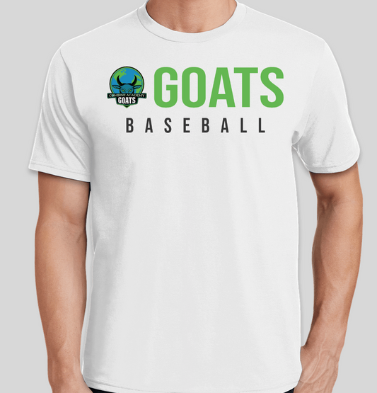 Goats Baseball - White