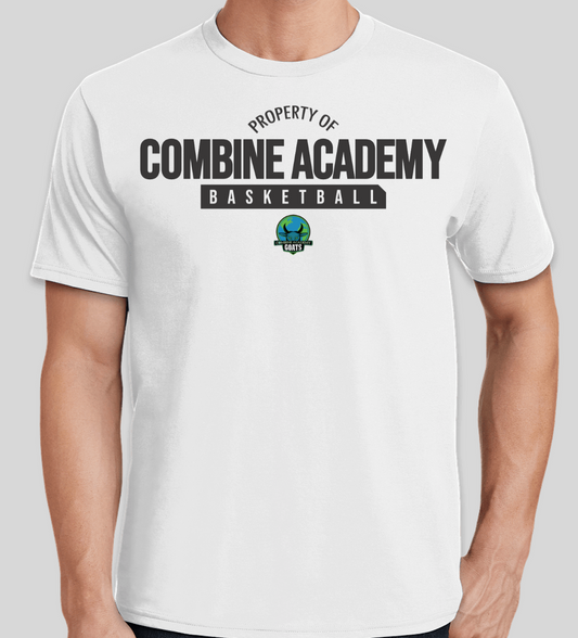 Property of Combine Academy Basketball - White