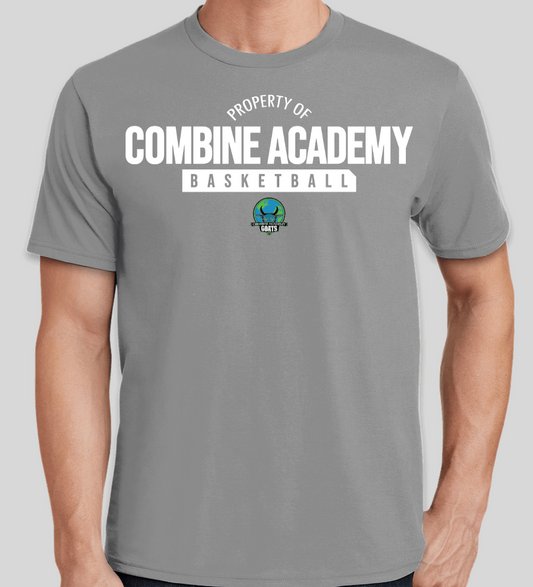 Property of Combine Academy Basketball - Gray