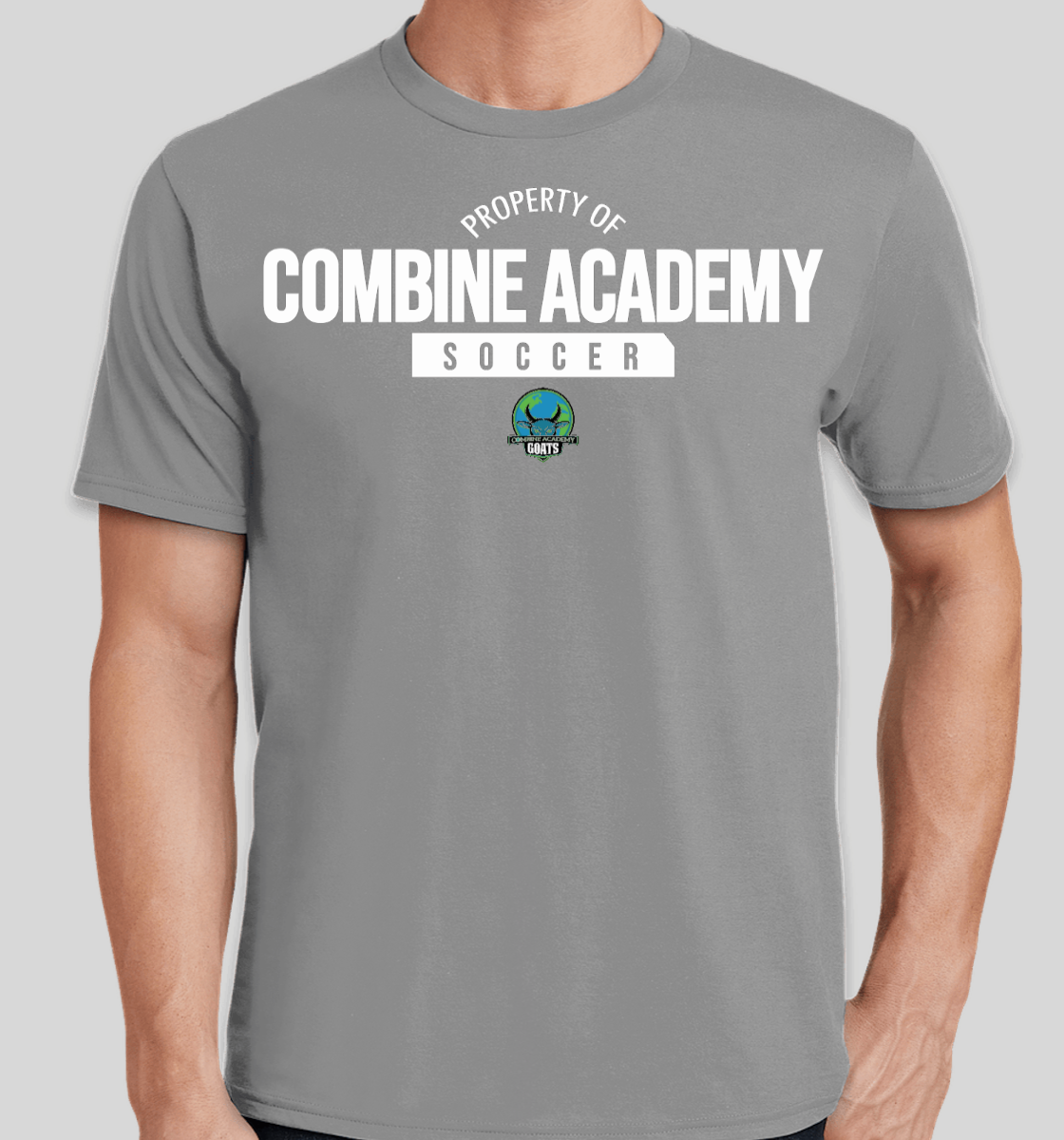 Property of Combine Academy Soccer - Gray