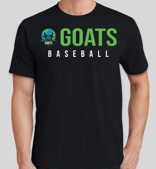Goats Baseball - Black