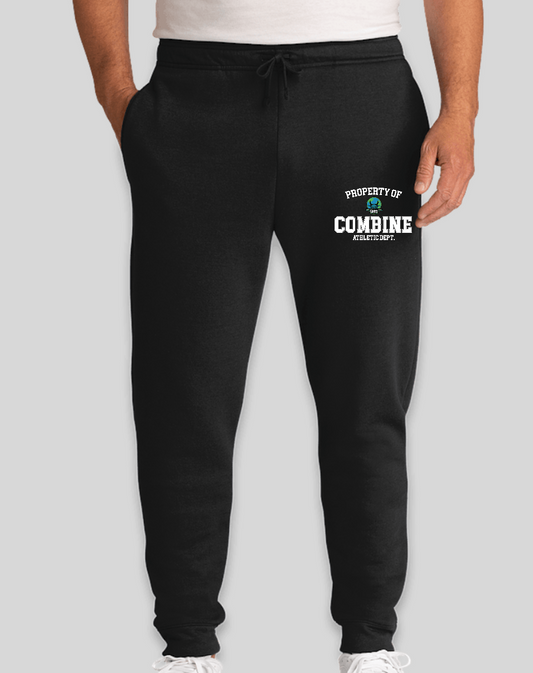 Property of Combine Academy Athletic Dept. Joggers - Black
