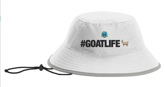 Combine Academy Bucket Hat - Goatlife - White