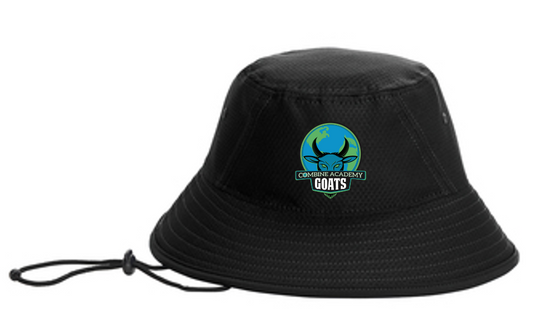 Combine Academy Bucket Hat - Goat with Globe - Black