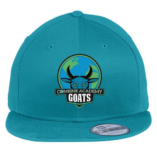 New Era Snap Back - Goat w/ Globe - Teal