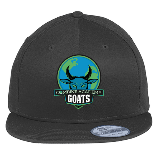 New Era Snap Back - Goat w/ Globe - Black